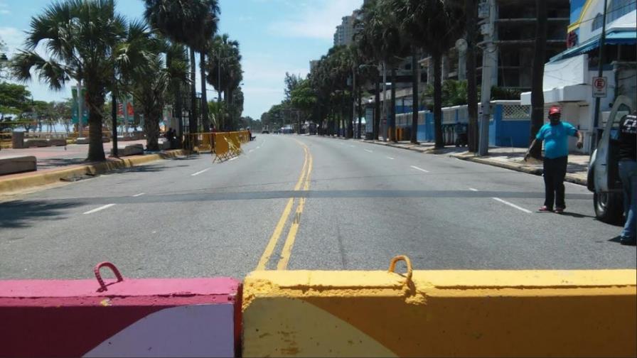 Cierre de tramo causa congestionamiento en la avenida George Washington Cierre de tramo causa congestionamiento en la avenida George Washington