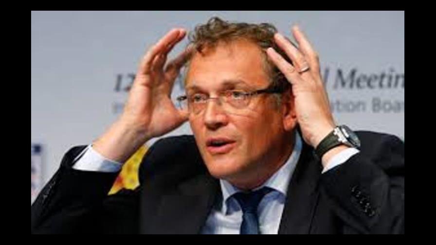 El secretadrio de la FIFA está señalado en los actos de corrupción que afectan entidad