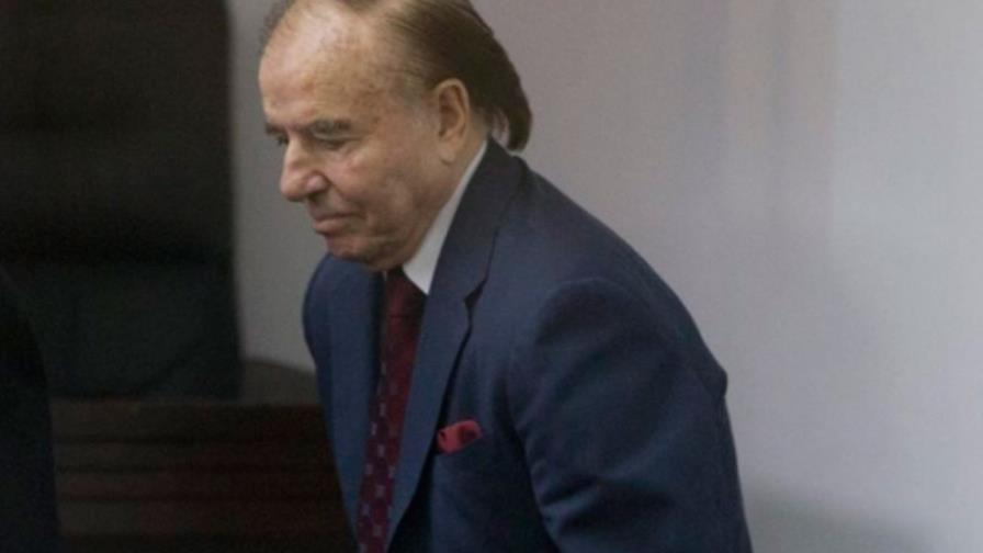 Detienen a hijo de expresidente argentino Carlos Menem con un arma y cocaína