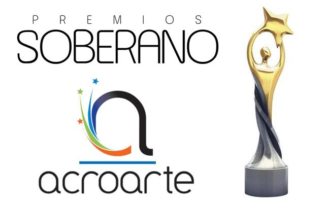 Acroarte anunciará nominados a Premios Soberano el 8 de febrero