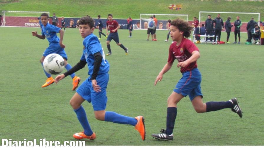 FCBEscola Santo Domingo gana tres en Barcelona