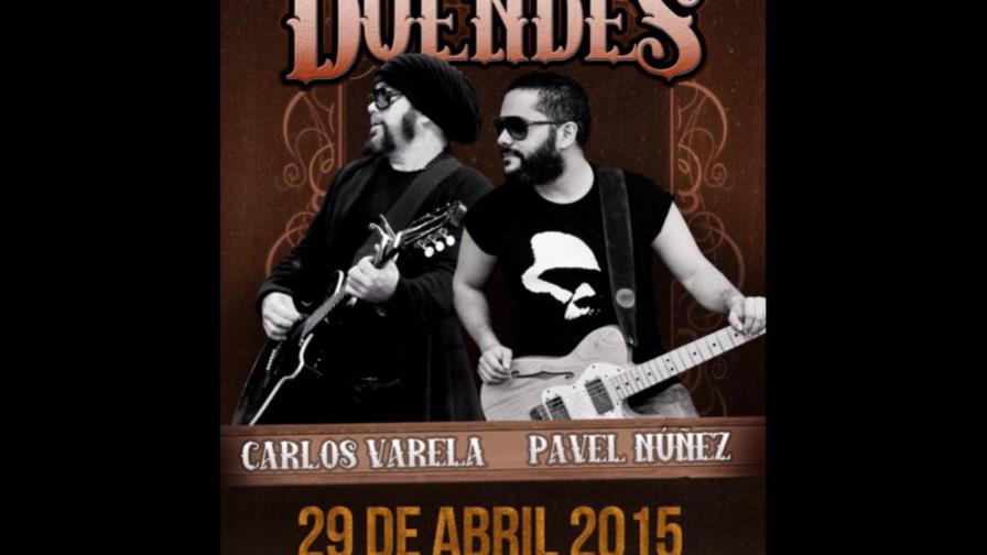 Carlos Varela y Pavel Núñez estarán Entre duentes, en el Hard Rock Café Santo Domingo