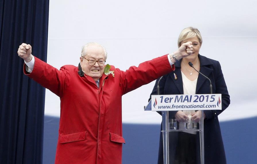 Marine Le Pen no quiere que su padre hable más en nombre del Frente Nacional