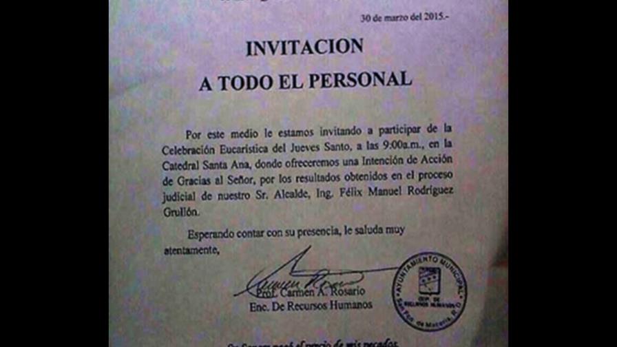 Alcaldía de San Francisco de Macorís solicita misa de acción de gracias; Iglesia la rechaza