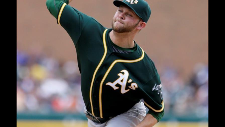 Atléticos completan barrida en Detroit