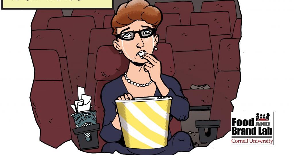 Estudio afirma que las películas tristes engordan