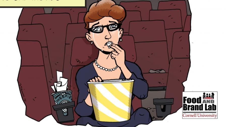 Estudio afirma que las películas tristes engordan