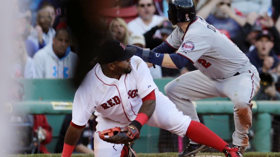 Mellizos triunfan gracias a error de antesalista Pablo Sandoval