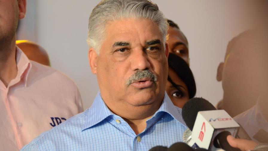 Miguel Vargas hablará la próxima semana sobre acuerdo con el PLD