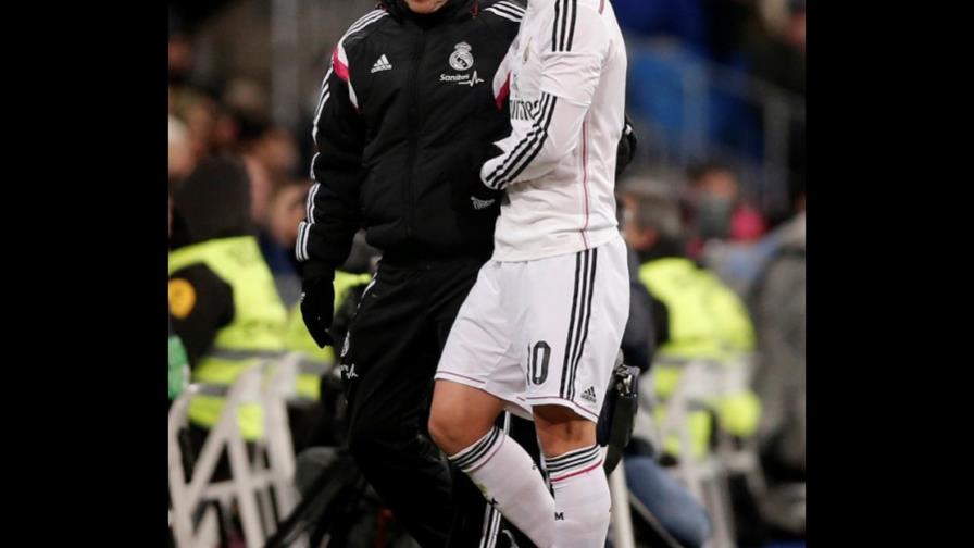 James Rodríguez fue operado con éxito en Murcia de una fractura en el pie derecho