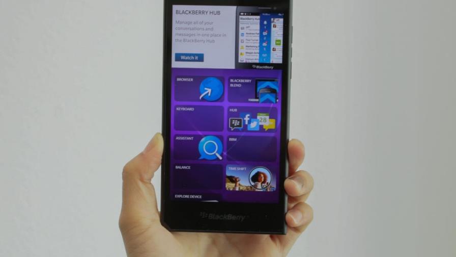 BlackBerry lanza nuevo modelo sin teclado Qwerty
