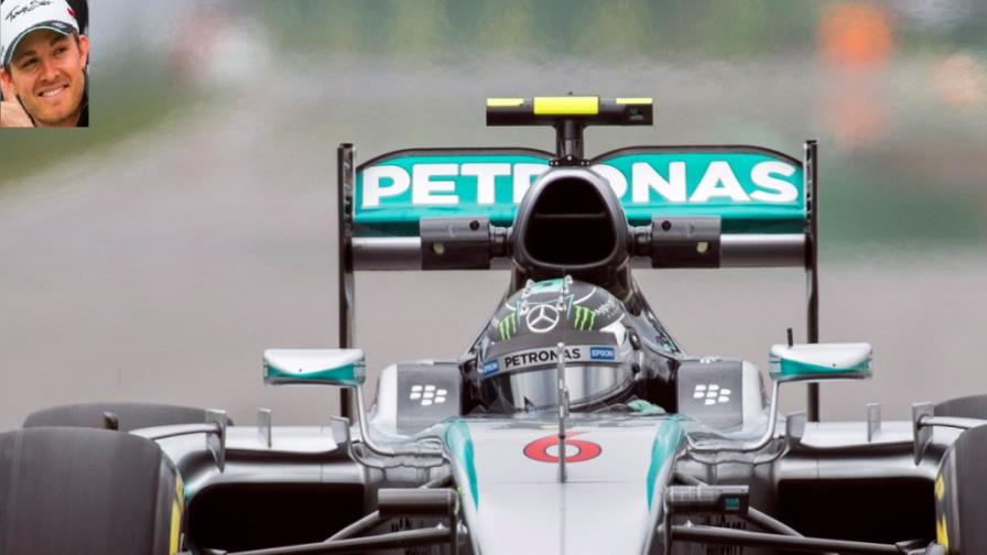 Nico Rosberg, el más rápido en la última práctica en Montreal