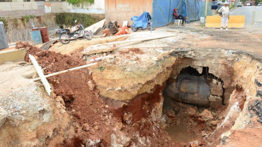 Reubicación tubería, lista en esta semana