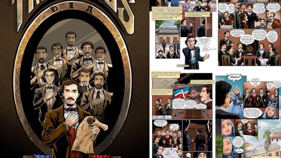 Jóvenes dominicanos reciben 756 mil para historieta de Duarte Jóvenes dominicanos reciben 756 mil para historieta de Duarte