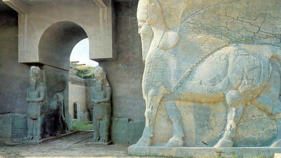 El Estado Islámico arrasa con las ruinas asirias de Namrud