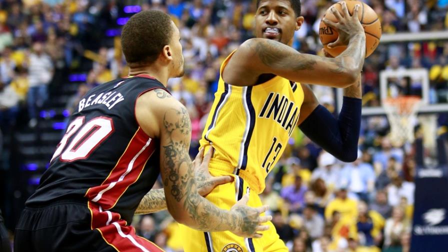 Paul George vuelve y Pacers aplastan al Heat