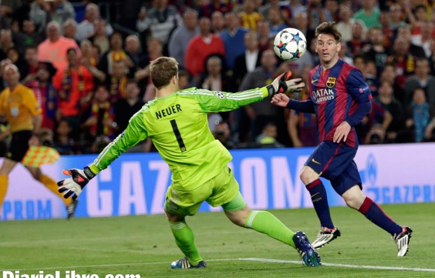 Messi coloca al Barça a un paso de la final