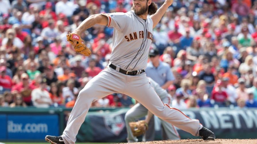 Bumgarner poncha a 11 y Gigantes superan a Filis