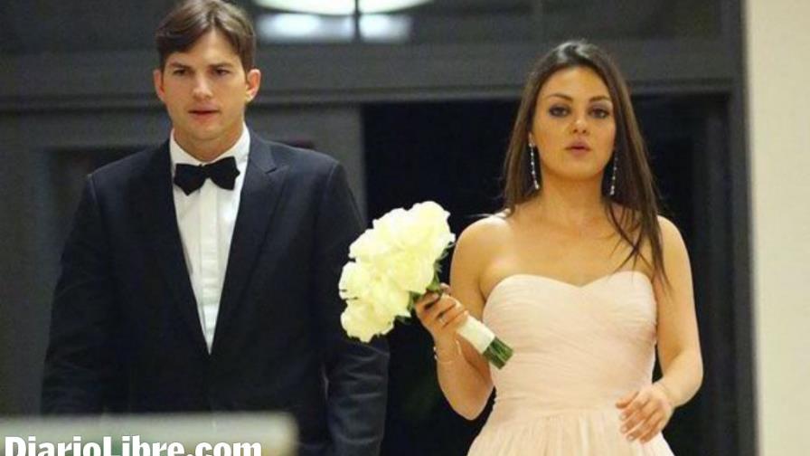 Mila Kunis y Ashton Kutcher se casaron