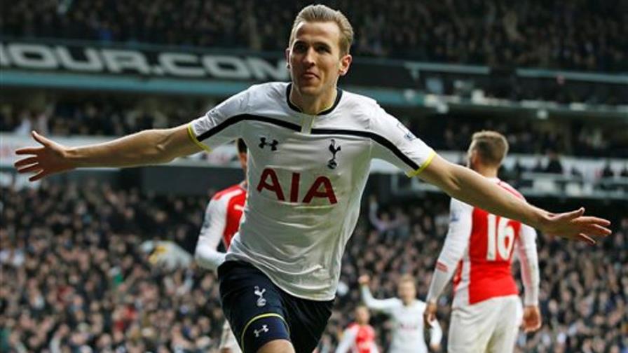 Harry Kane anota doblete y Tottenham vence 2-1 a Arsenal