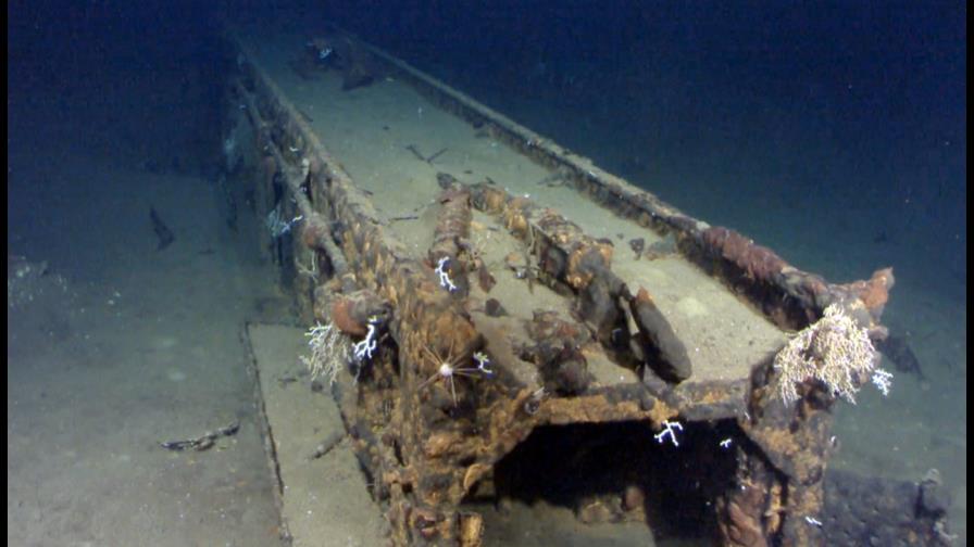 Extripulante reconoce restos de barco japonés hundido