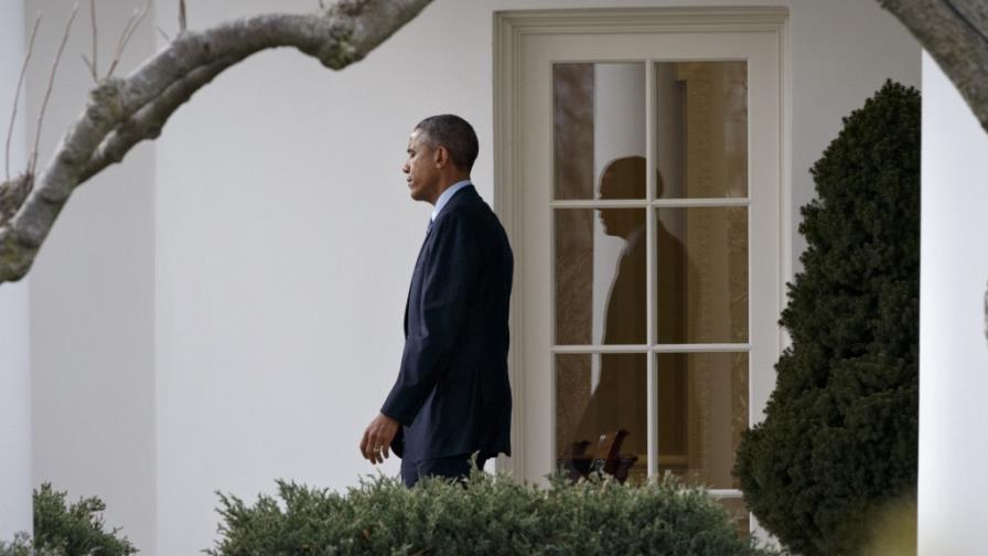 Cierran la Casa Blanca momentáneamente por un fuerte ruido Cierran la Casa Blanca momentáneamente por un fuerte ruido
