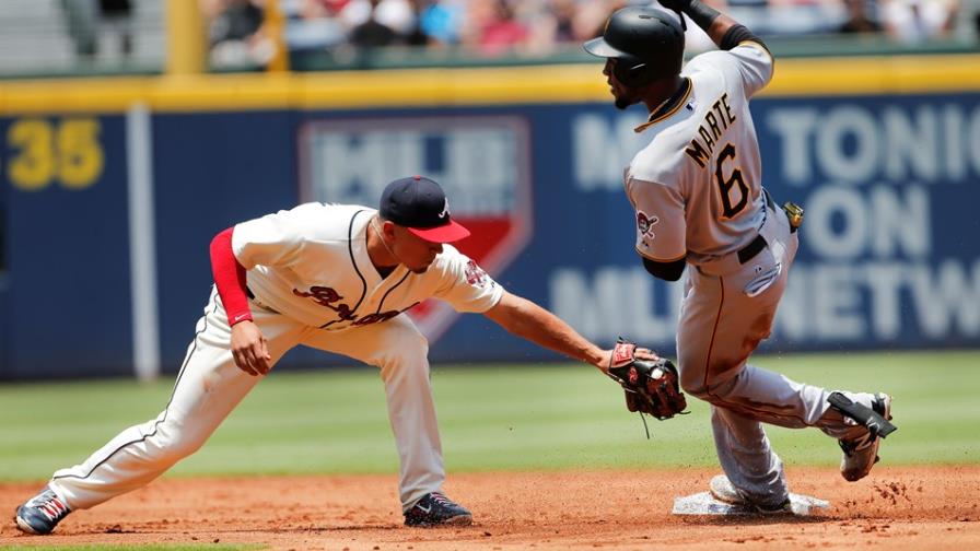Gerrit Cole blanquea en 7 innings, Piratas derrotan a Bravos