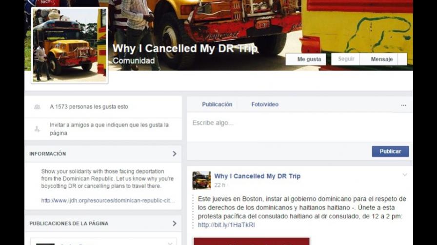 Comienzan en EEUU boicot al turismo de República Dominicana con campaña en Facebook