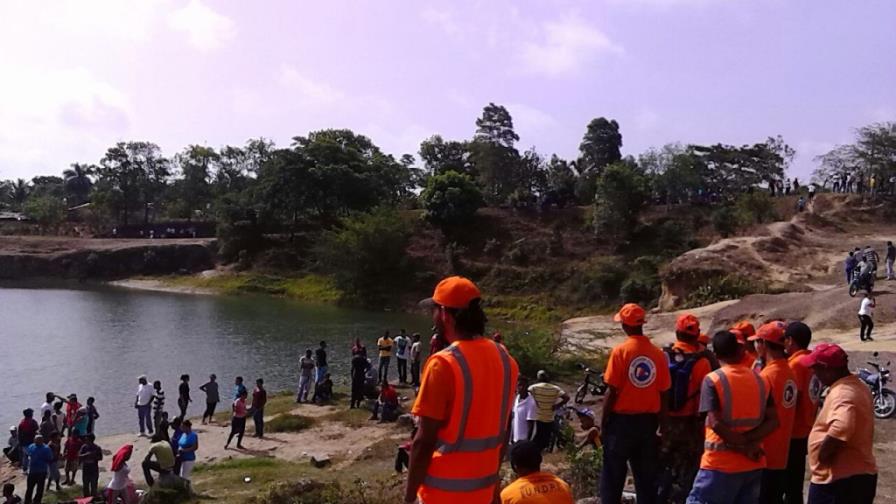 Localizan cadáver de joven que se ahogó en una laguna de Matanza, Santiago