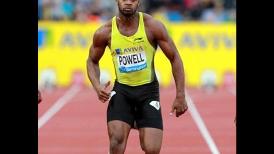 Asafa Powell consigue la mejor marca del año en los 100 metros con 9.84 Asafa Powell consigue la mejor marca del año en los 100 metros con 9.84