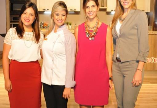 Entre aromas, sabores y colores, Super Pola realizó show de cocina