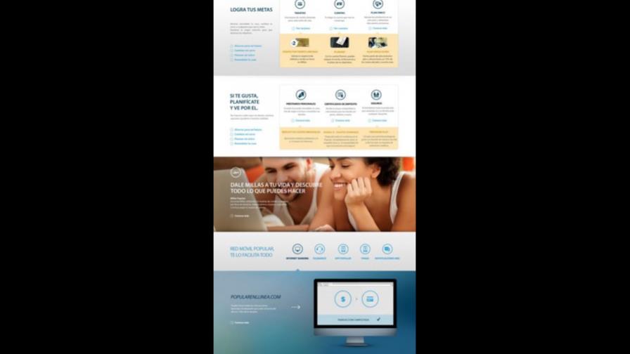 El Banco Popular anuncia la renovación de su sitio web
