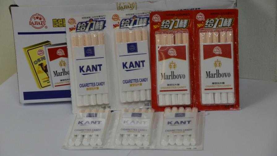 Venden a niños dulces que inducen a fumar