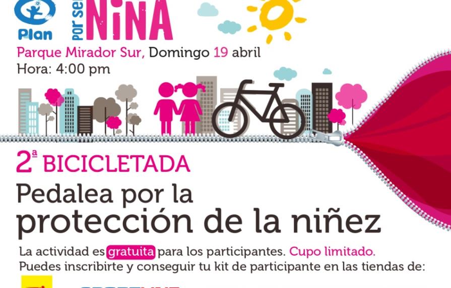 Plan-RD realizará 2da bicicletada por la protección de la niñez