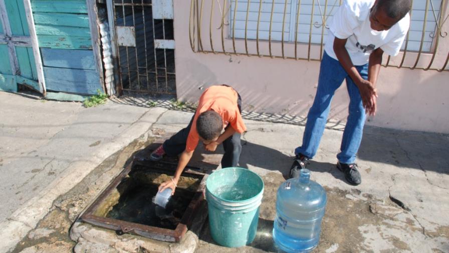 No habrá agua barrios Santo Domingo Este