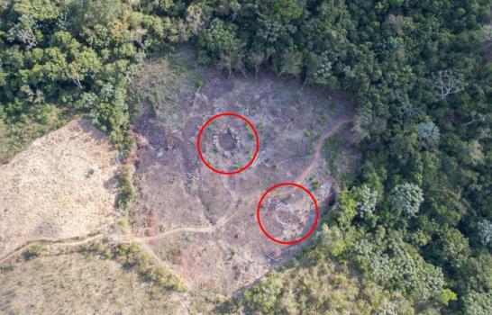 Hornos de carbón también en El Higüero, en el GSD