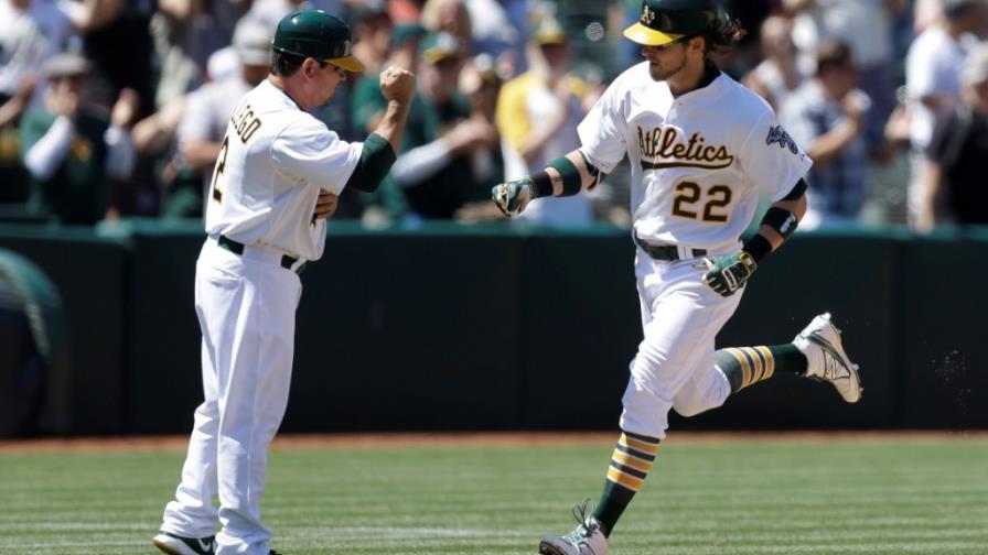 Atléticos blanquean a Rangers y termina mala racha de Scott Kazmir