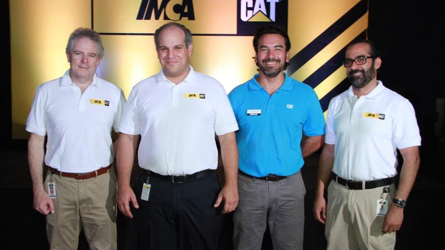 Empresa IMCA exhibe equipos CAT en el país