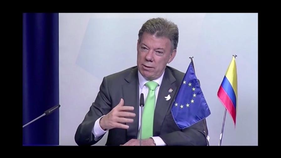 Santos dice que el proceso de paz con FARC tiene que avanzar mucho más rápido