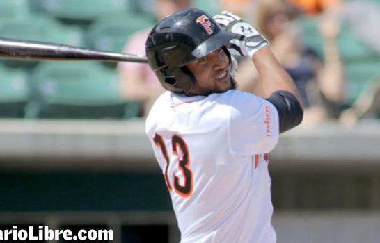 Sanó impone su bate en Doble A; Santana arde con el madero