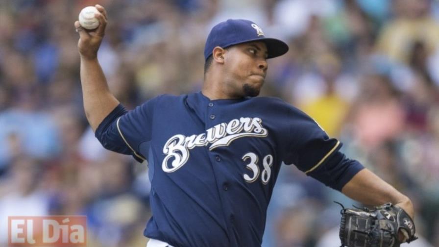 Lanzador dominicano Wily Peralta ya comenzó a tirar, está en lista de lesionados por 15 días
