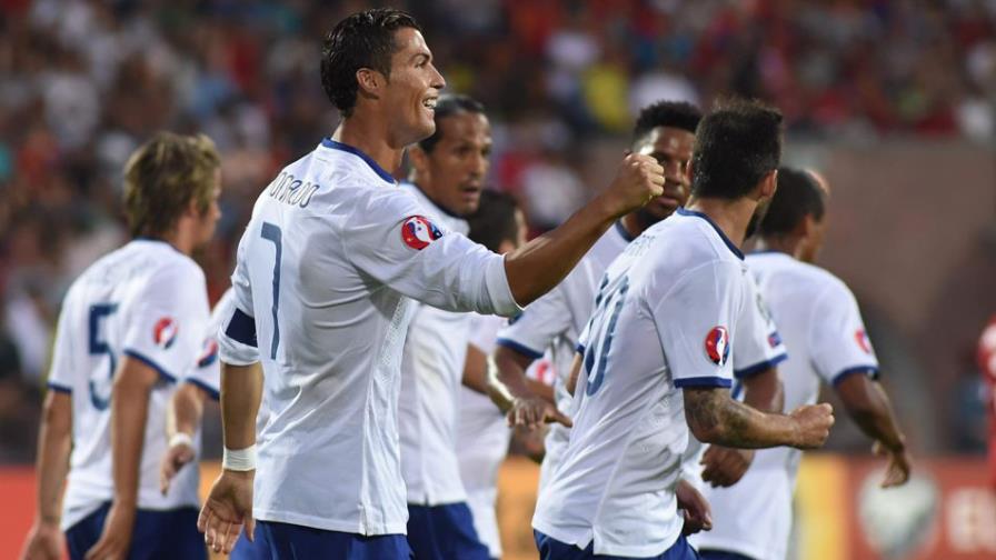 Triplete de Cristiano Ronaldo da triunfo a Portugal sobre Armenia en fútbol