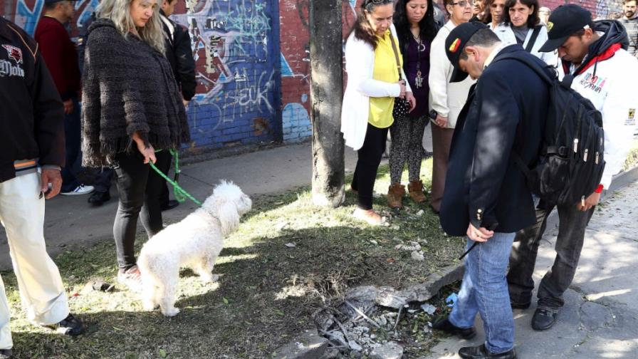 Ocho heridos en un ataque explosivo en Bogotá