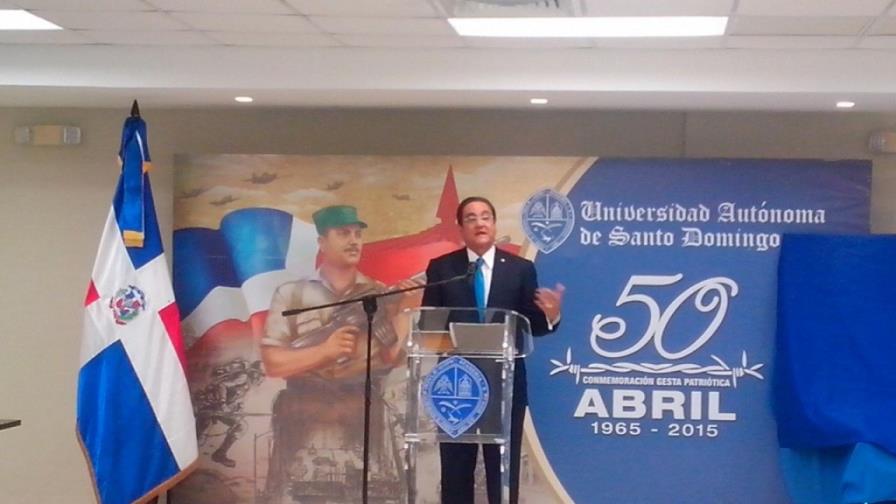UASD conmemorará el 50 aniversario de la Guerra de Abril de 1965