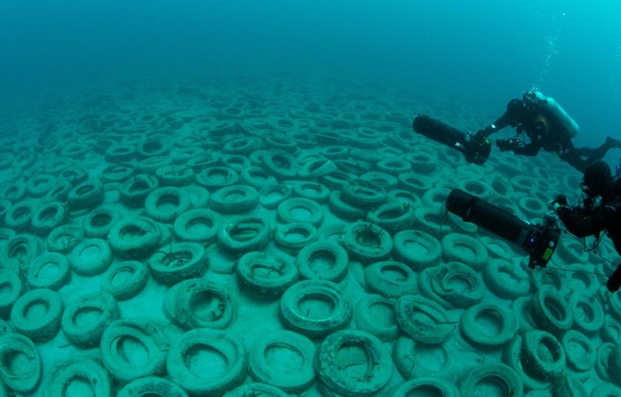 Los arrecifes artificiales de neumáticos, un experimento decepcionante