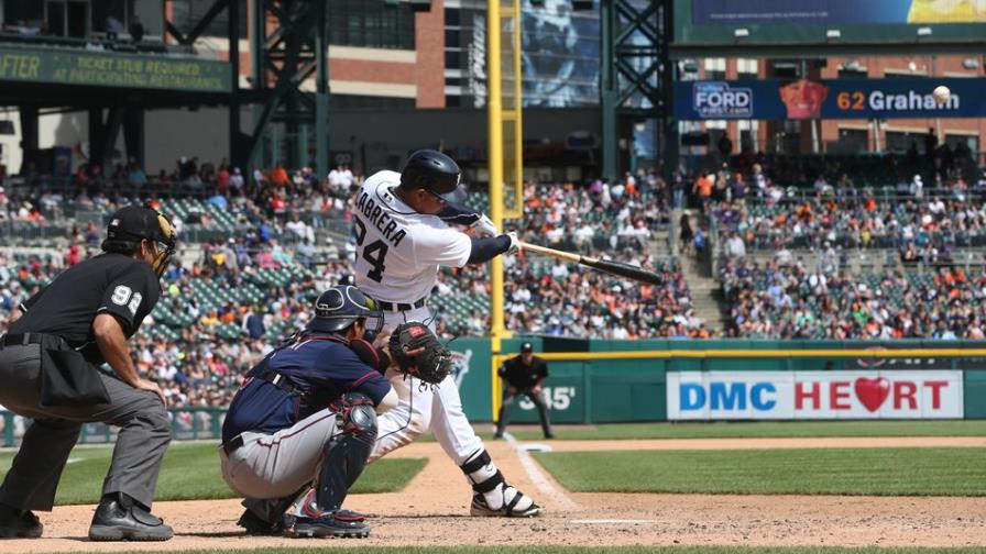 Show de Cabrera: 2 jonrones y Tigres apalean a Mellizos