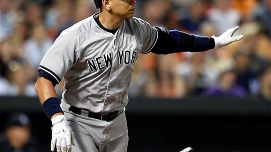 Líderes de bateo y pitcheo en Grandes Ligas; Alex Rodríguez tiene 2,995 hits