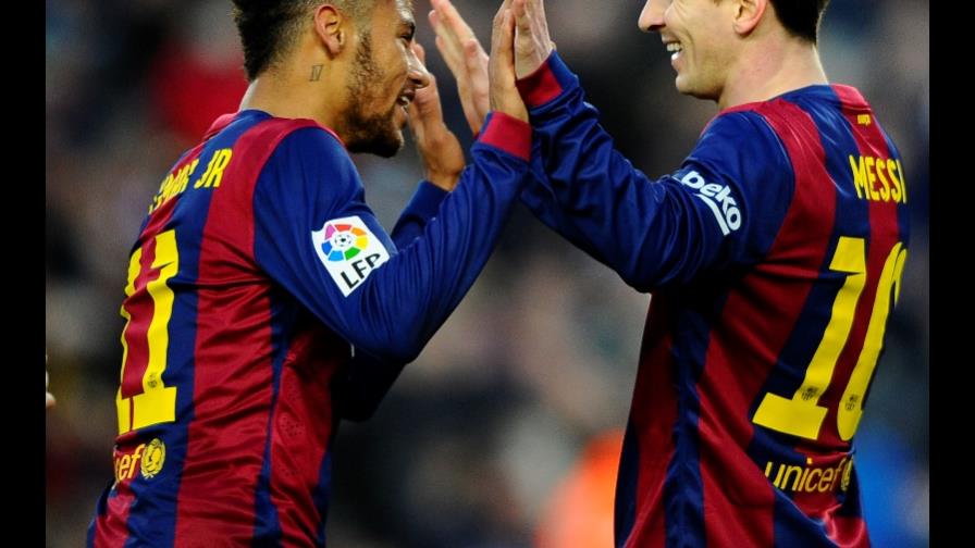 Tripleta de Lionel Messi en victoria del Barça frente al Levante 5-0