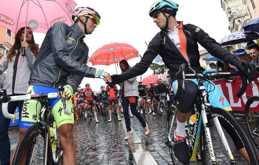 Alberto Contador lesionados, conserva maglia rosa en Giro de Italia