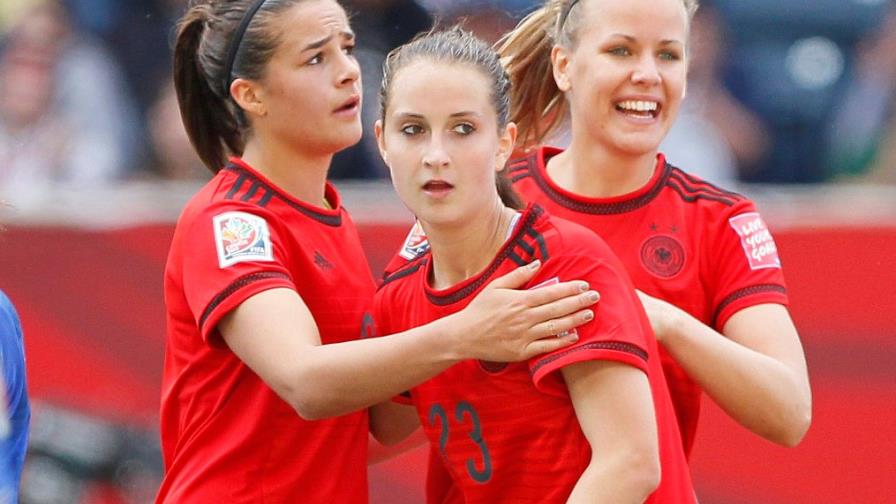 Alemania avanzó a los 8vos de final en el Mundial de fútbol que se celebra en Canadá